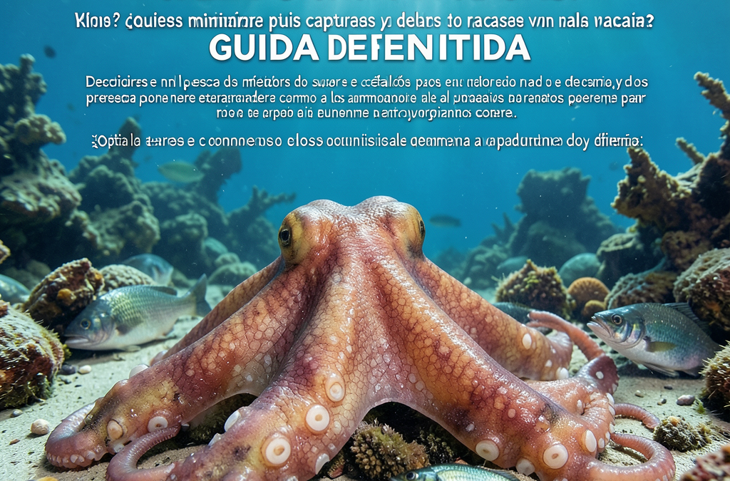 Mejores cebos para pescar pulpo con nasas: Guía Definitiva