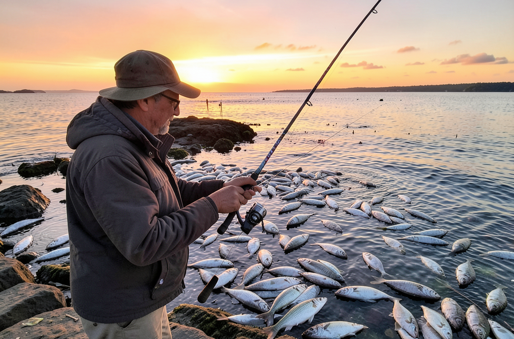 Cómo elegir la caña perfecta para la pesca del caballa: Guía definitiva