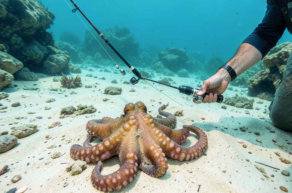 Cómo pescar pulpo en fondos arenosos: 7 Secretos Clave